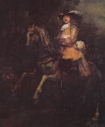 Rembrandt Peale Portrat des Frederick Rihel mit Pferd Spain oil painting artist